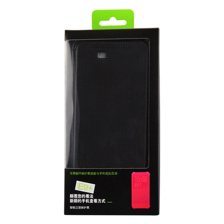For HTC One E9+ Smart Flip Dot View Case with Sleep and Wake-up Function