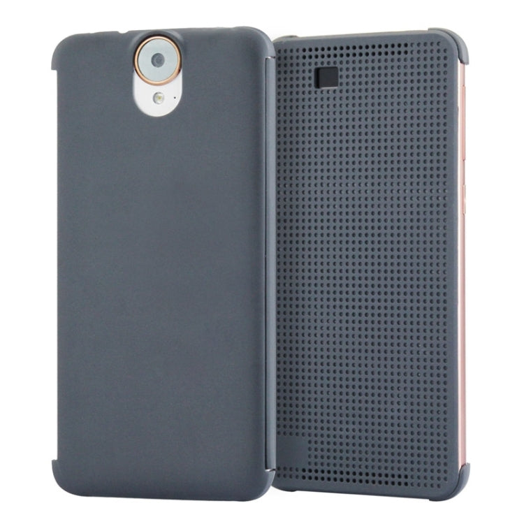 For HTC One E9+ Smart Flip Dot View Case with Sleep and Wake-up Function