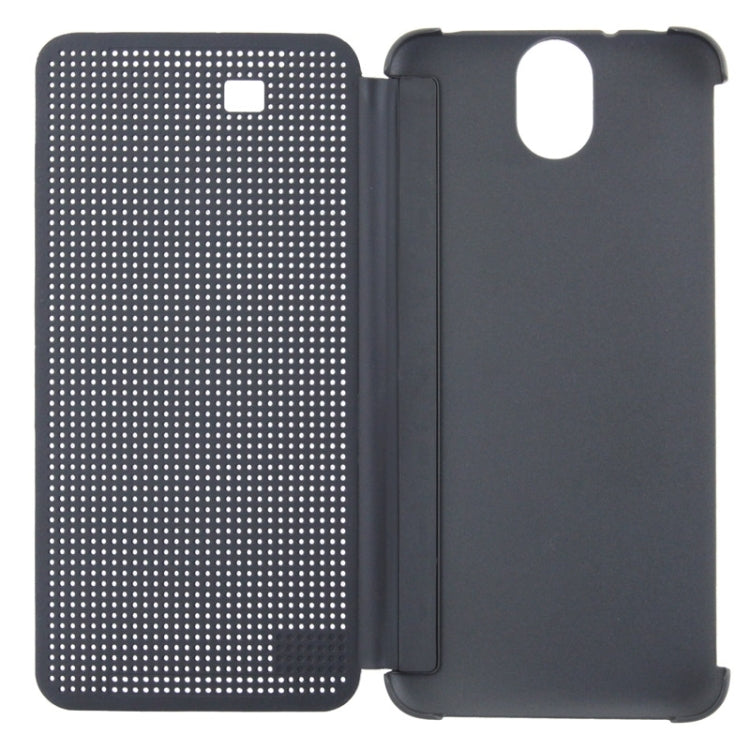 For HTC One E9+ Smart Flip Dot View Case with Sleep and Wake-up Function