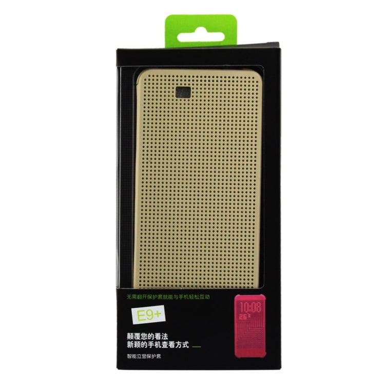 For HTC One E9+ Smart Flip Dot View Case with Sleep and Wake-up Function