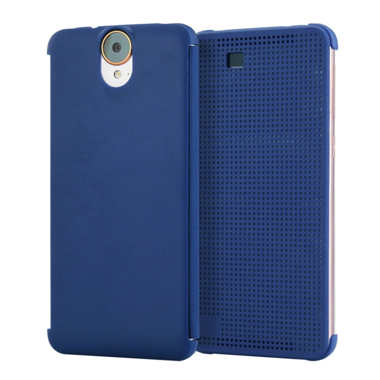 For HTC One E9+ Smart Flip Dot View Case with Sleep and Wake-up Function