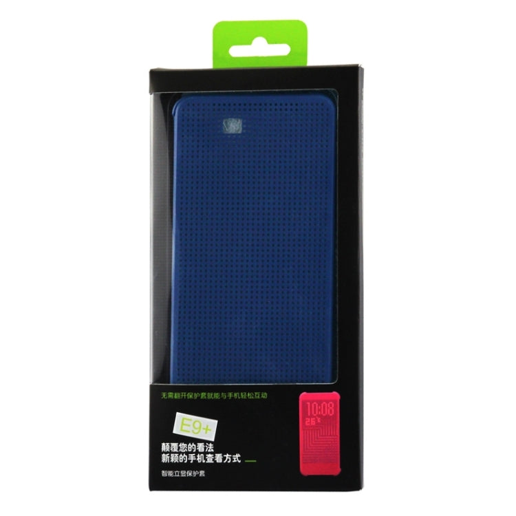 For HTC One E9+ Smart Flip Dot View Case with Sleep and Wake-up Function