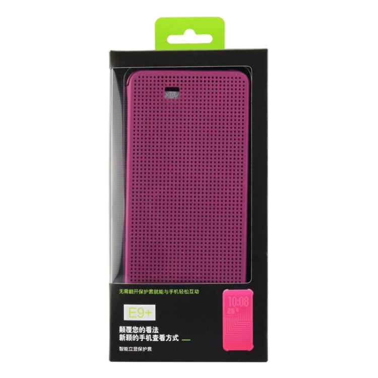 For HTC One E9+ Smart Flip Dot View Case with Sleep and Wake-up Function