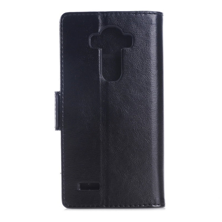 Oil Skin Texture Horizontal Flip Leather Case with Card Slots & Wallet & Holder for LG G4
