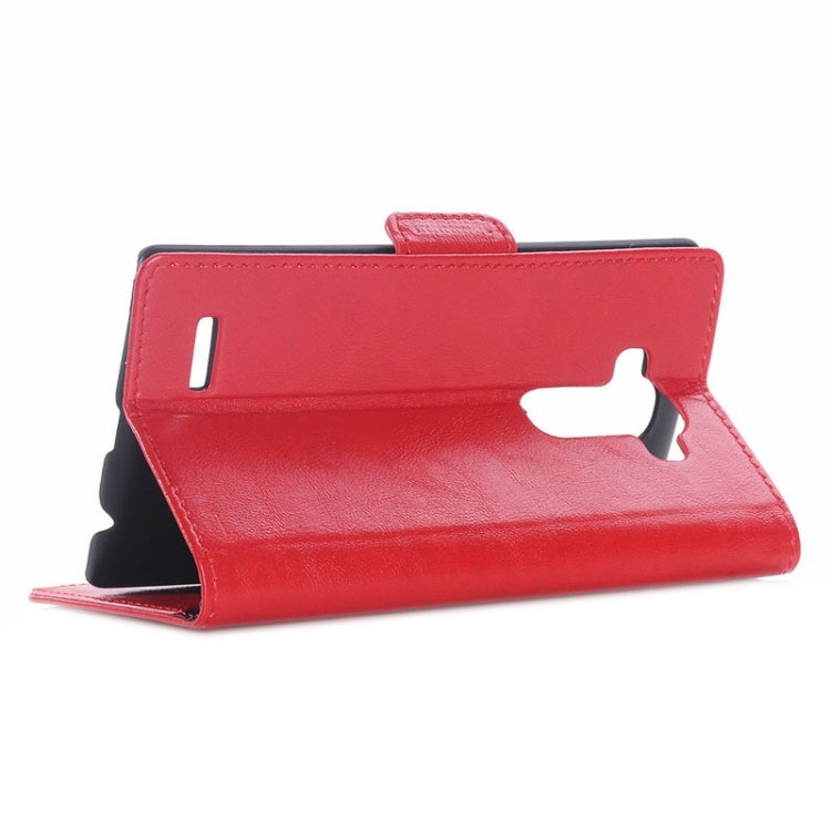 Oil Skin Texture Horizontal Flip Leather Case with Card Slots & Wallet & Holder for LG G4