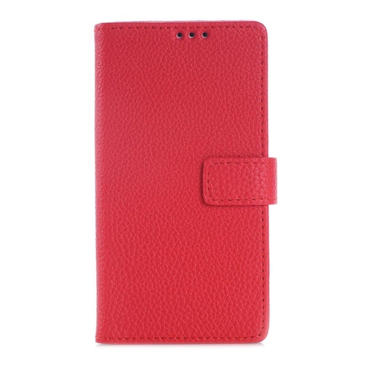 Litchi Texture Horizontal Flip Magnetic Buckle Leather Case with Card Slots & Wallet & Holder for Sony Z4 Compact / Z4 Mini