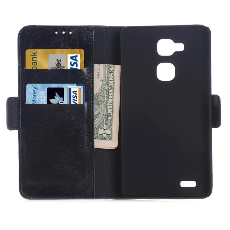 Oil Skin Texture Horizontal Flip Leather Case with Card Slots & Wallet & Holder for Huawei Ascend Mate 7