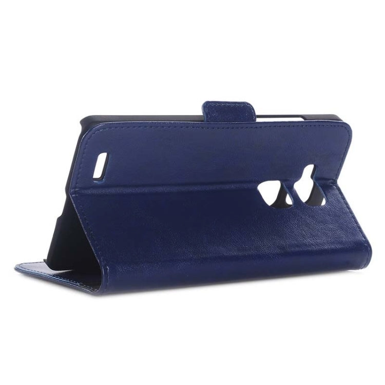 Oil Skin Texture Horizontal Flip Leather Case with Card Slots & Wallet & Holder for Huawei Ascend Mate 7