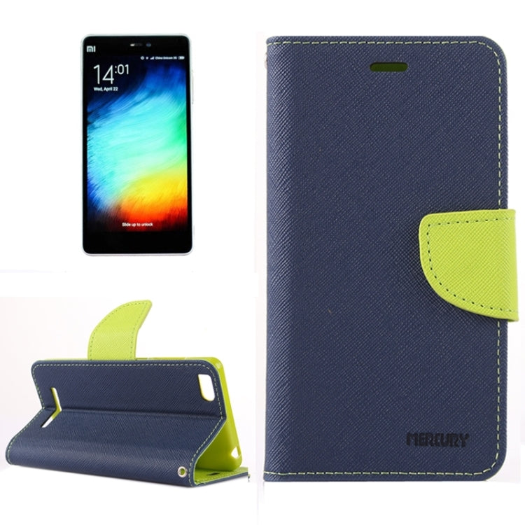 For Xiaomi Mi 4c / 4i Cross Texture Horizontal Flip Leather Case with Holder & Card Slots & Wallet