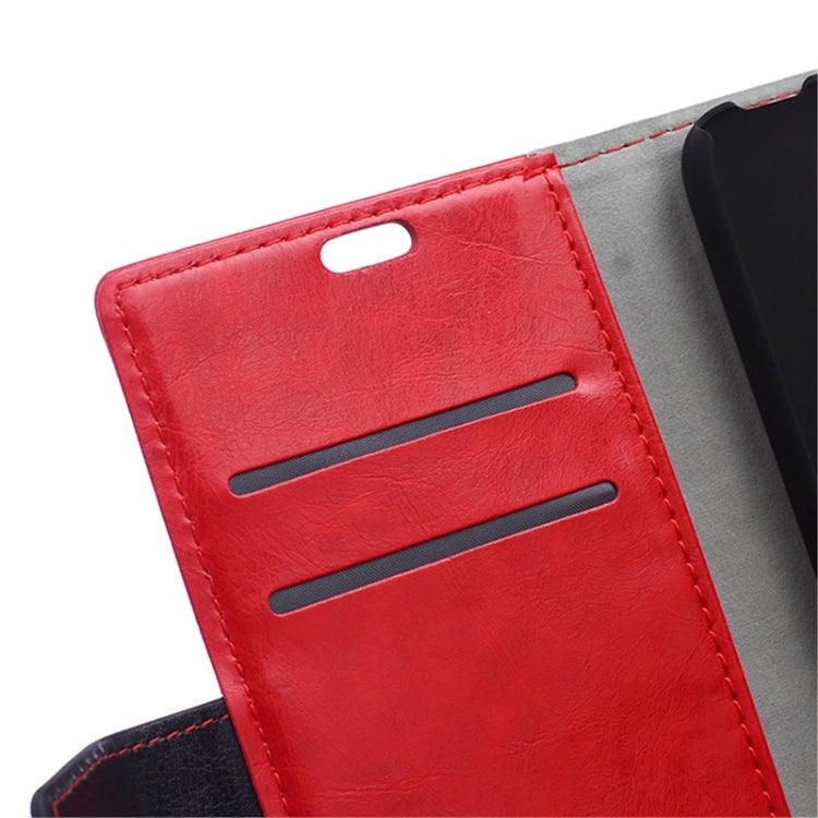 Horizontal Flip Color Matching Leather Case with Holder & Card Slots & Wallet for Huawei Y625
