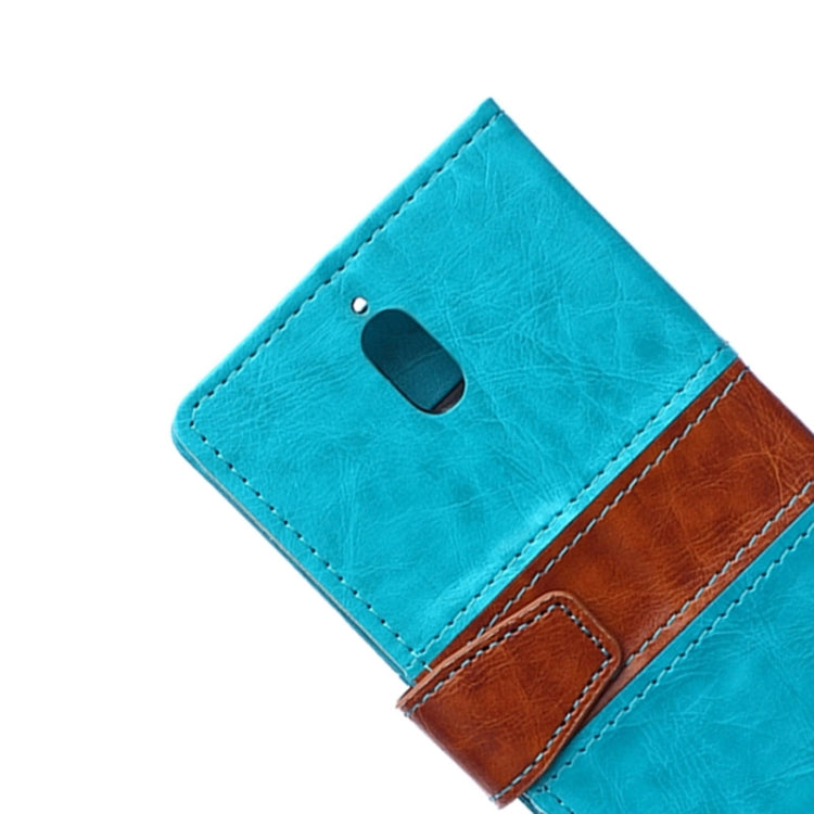 Horizontal Flip Color Matching Leather Case with Holder & Card Slots & Wallet for Huawei Y625