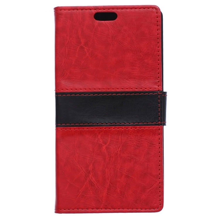 Horizontal Flip Color Matching Leather Case with Holder & Card Slots & Wallet for Huawei P8 Lite