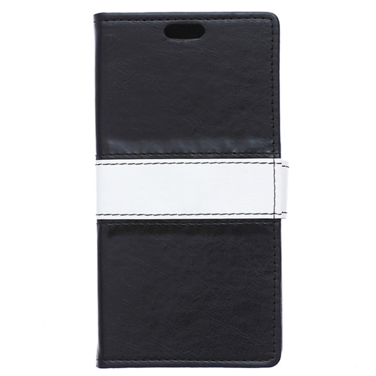 Horizontal Flip Color Matching Leather Case with Holder & Card Slots & Wallet for Huawei P8 Lite