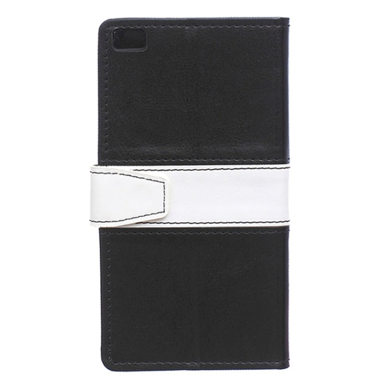Horizontal Flip Color Matching Leather Case with Holder & Card Slots & Wallet for Huawei P8 Lite