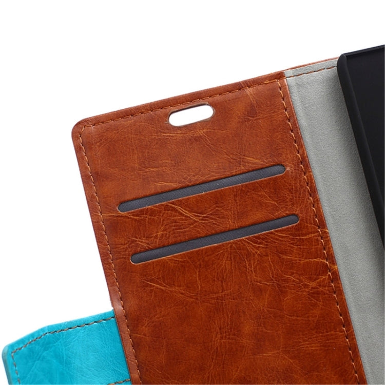 Horizontal Flip Color Matching Leather Case with Holder & Card Slots & Wallet for Huawei P8 Lite