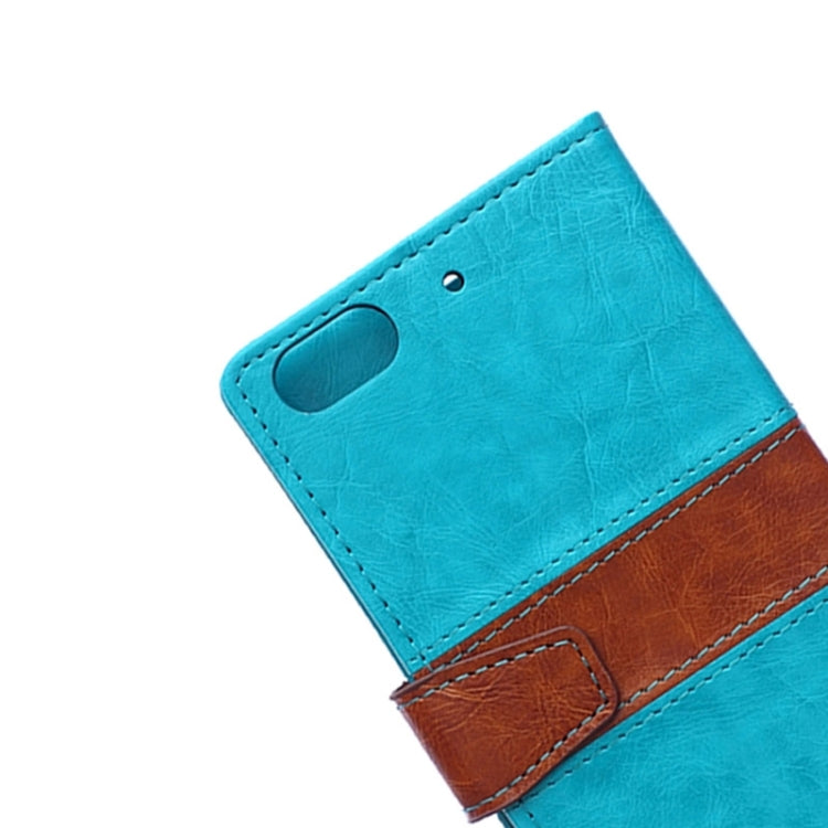 Horizontal Flip Color Matching Leather Case with Holder & Card Slots & Wallet for Huawei Honor 4C