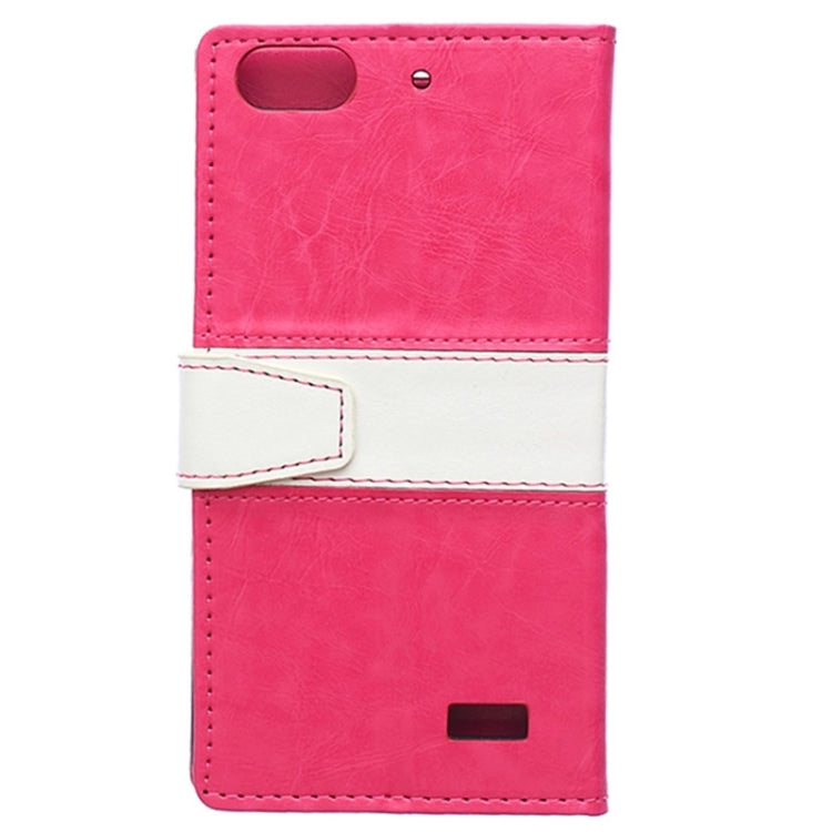 Horizontal Flip Color Matching Leather Case with Holder & Card Slots & Wallet for Huawei Honor 4C