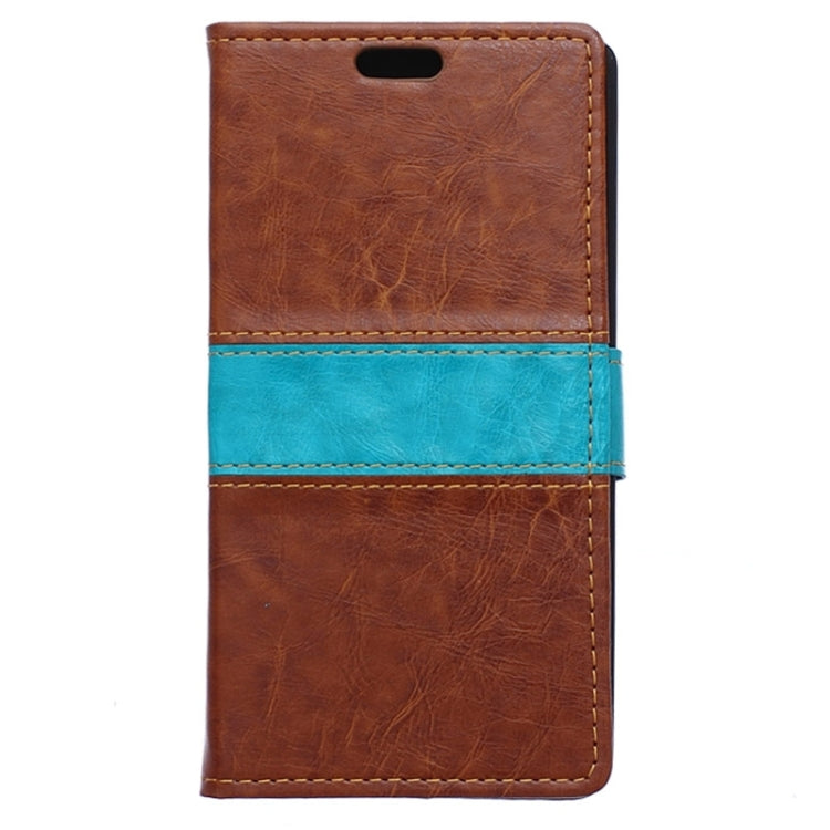 Horizontal Flip Color Matching Leather Case with Holder & Card Slots & Wallet for Huawei Honor 4C