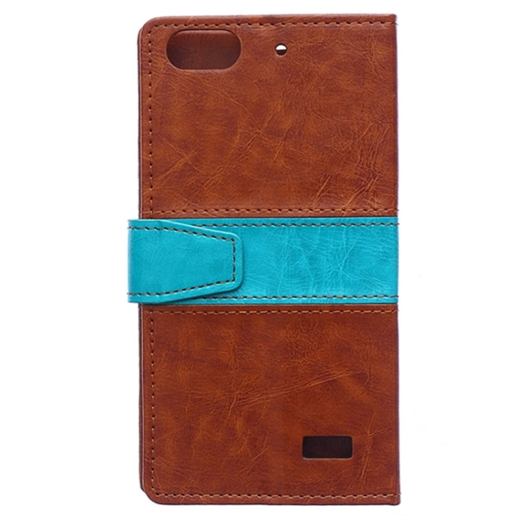 Horizontal Flip Color Matching Leather Case with Holder & Card Slots & Wallet for Huawei Honor 4C
