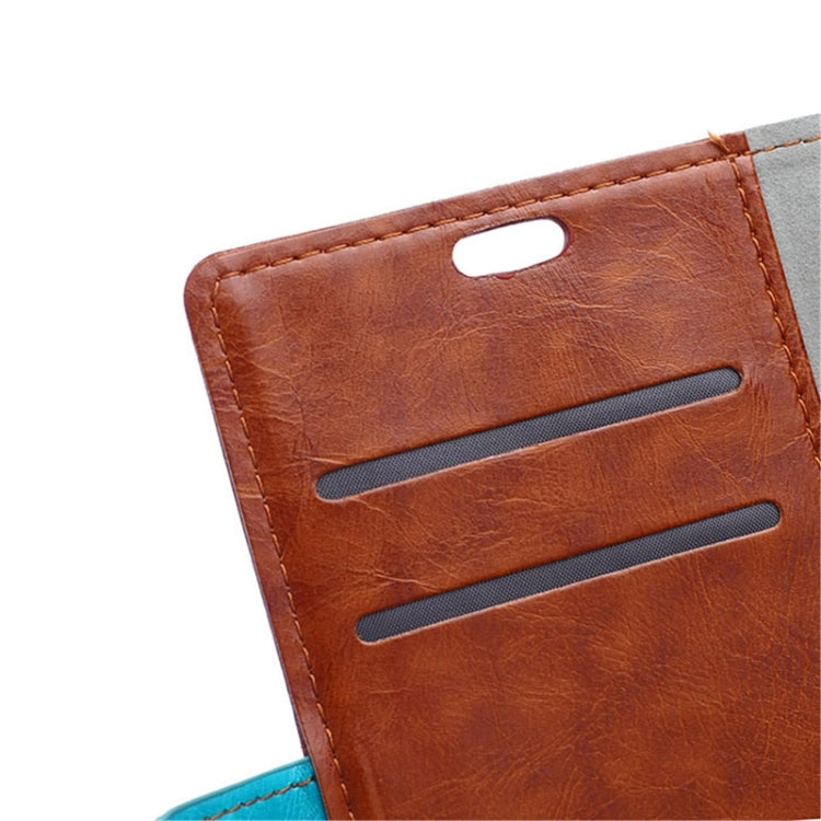 Horizontal Flip Color Matching Leather Case with Holder & Card Slots & Wallet for Huawei Honor 4C