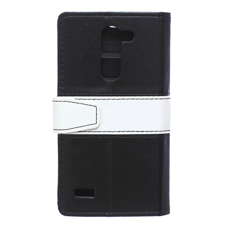 Crazy Horse Texture Horizontal Flip Color Matching Leather Case with Card Slots & Wallet & Holder for LG L Bello / D331