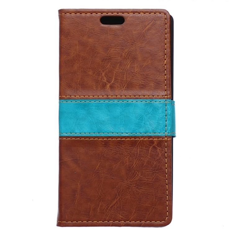 Horizontal Flip Color Matching Leather Case with Holder & Card Slots & Wallet for Huawei Honor Holly
