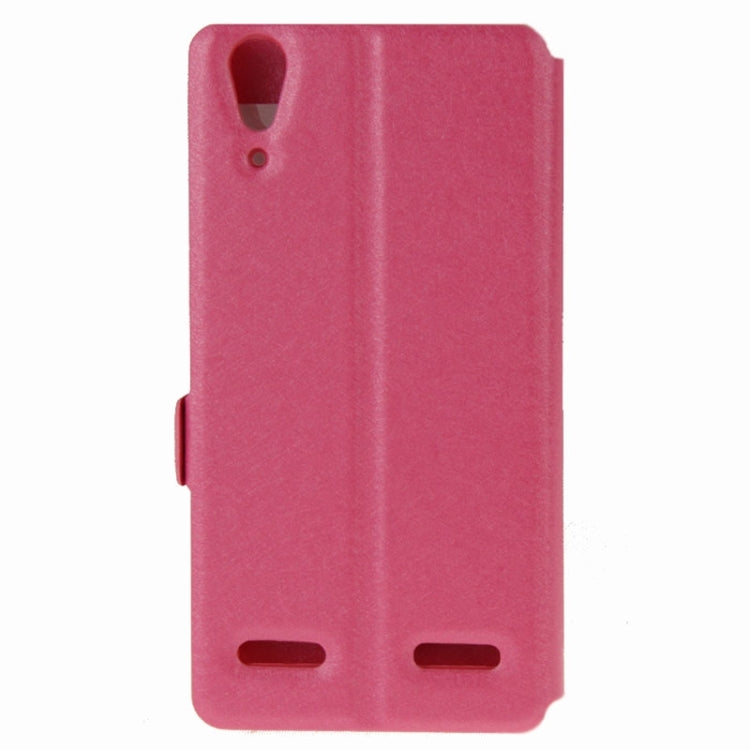 Horizontal Flip Leather Case with Holder & Caller ID Display & Unlock Window for Lenovo K3