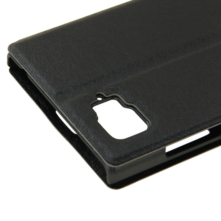 Horizontal Flip Leather Case with Holder & Caller ID Display Window & Unlock Window for Lenovo Vibe Z2