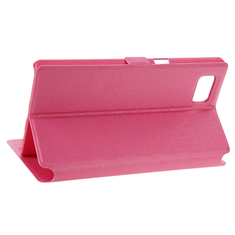 Horizontal Flip Leather Case with Holder & Caller ID Display Window & Unlock Window for Lenovo Vibe Z2 Pro / K920