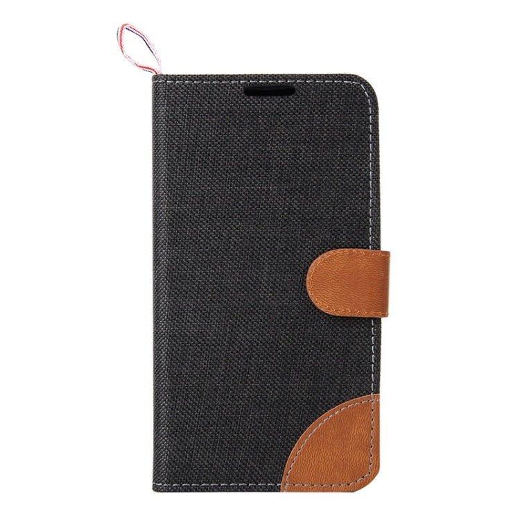 Denim Texture Leather Case with Card Slots & Holder & Lanyard for Moto X(2nd Gen.)