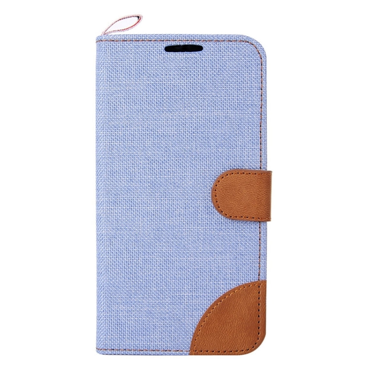 Denim Texture Leather Case with Card Slots & Holder & Lanyard for Moto X(2nd Gen.)
