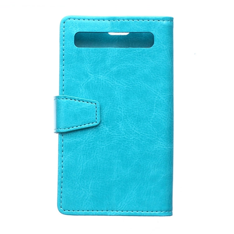 Crazy Horse Texture Horizontal Flip Solid Color Magnetic Buckle Leather Case with Holder & Card Slots & Wallet for Blackberry Classic / Q20