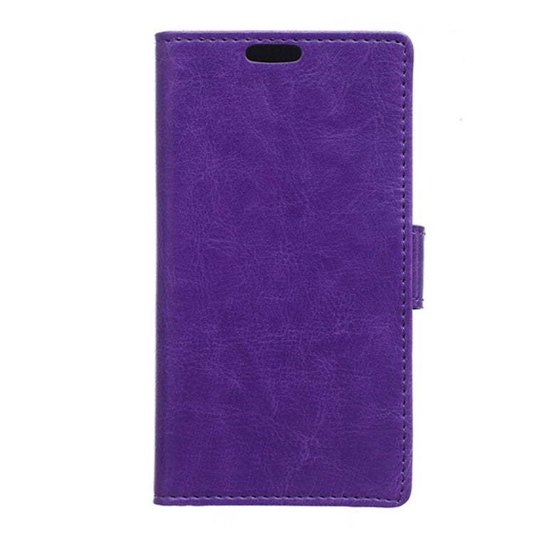 Crazy Horse Texture Horizontal Flip Solid Color Magnetic Buckle Leather Case with Holder & Card Slots & Wallet for Blackberry Classic / Q20