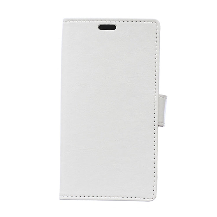 Crazy Horse Texture Horizontal Flip Solid Color Magnetic Buckle Leather Case with Holder & Card Slots & Wallet for Blackberry Classic / Q20