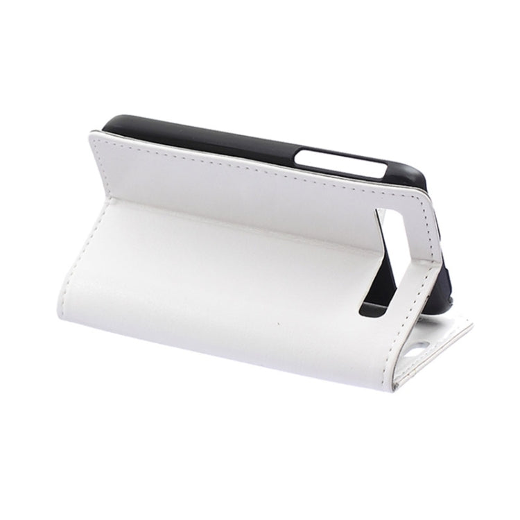 Crazy Horse Texture Horizontal Flip Solid Color Magnetic Buckle Leather Case with Holder & Card Slots & Wallet for Blackberry Classic / Q20