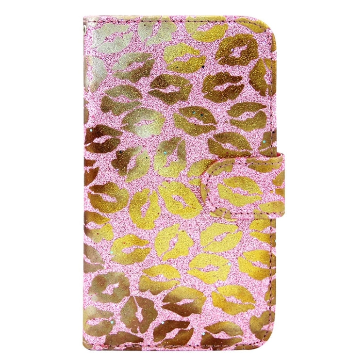 Lips Pattern Leather Case with Holder & Card Slots & Wallet for Microsoft Lumia 640