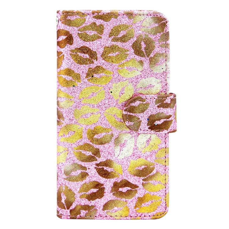 Lips Pattern Leather Case with Holder & Card Slots & Wallet for Huawei Ascend P7