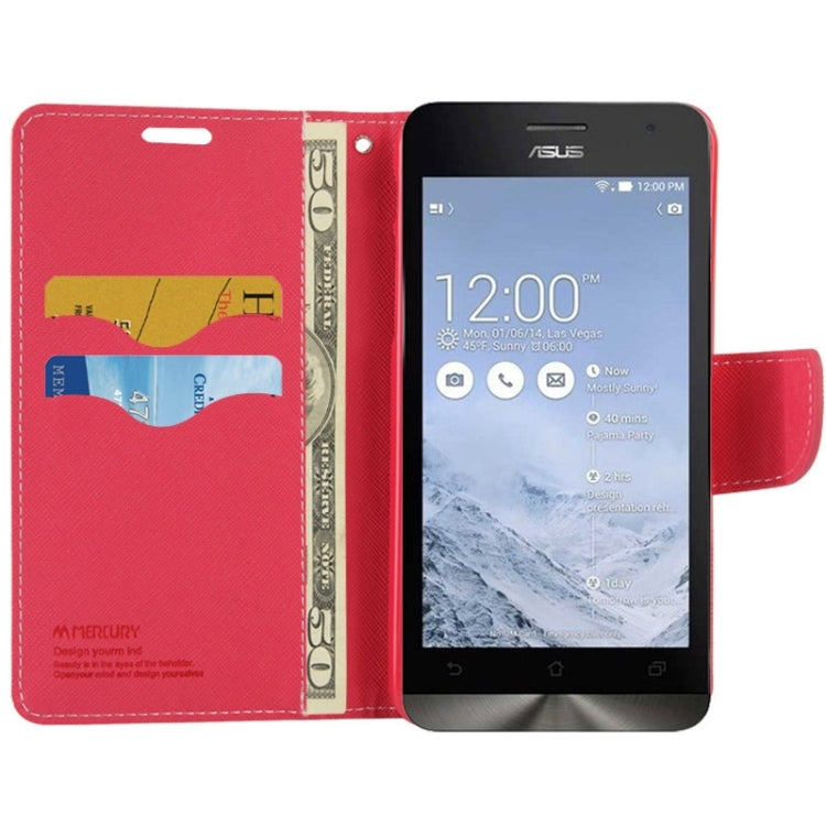 Cross Texture Horizontal Flip Leather Case with Credit Card Slots & Wallet & Holder for ASUS ZenFone 6
