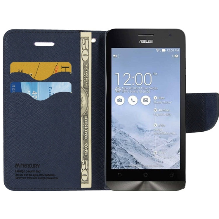 Cross Texture Horizontal Flip Leather Case with Credit Card Slots & Wallet & Holder for ASUS ZenFone 6