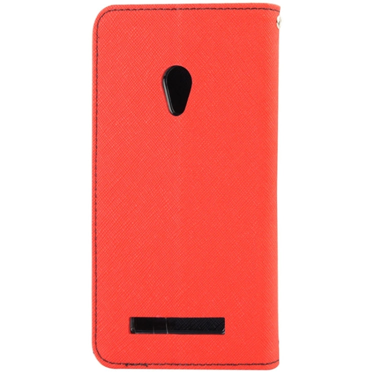 Cross Texture Horizontal Flip Leather Case with Credit Card Slots & Wallet & Holder for ASUS ZenFone 6
