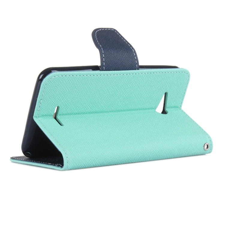 Color Matching Style Cross Texture Horizontal Flip Leather Case with Holder & Card Slots & Wallet for Sony Xperia E4G