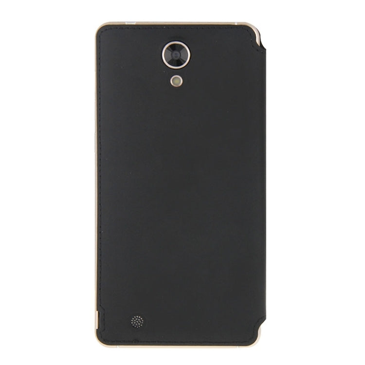 KINGZONE Frosted Thin Leather Case with Window for KINGZONE N5(Black)
