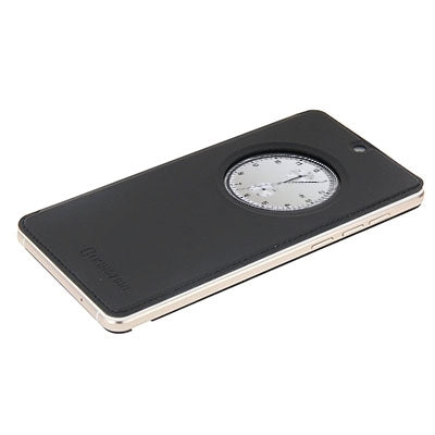 KINGZONE Frosted Thin Leather Case with Window for KINGZONE N5(Black)