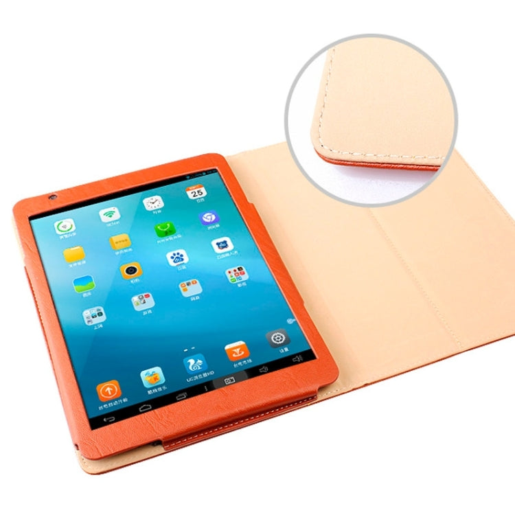 Horizontal Flip Leather Case with Holder for Teclast X98 Air 3G / X98 Air II / X98 Pro Tablet PC, Suitable for S-WMC-0768 / 0800 /0802 / 0817 / 0477(Orange)