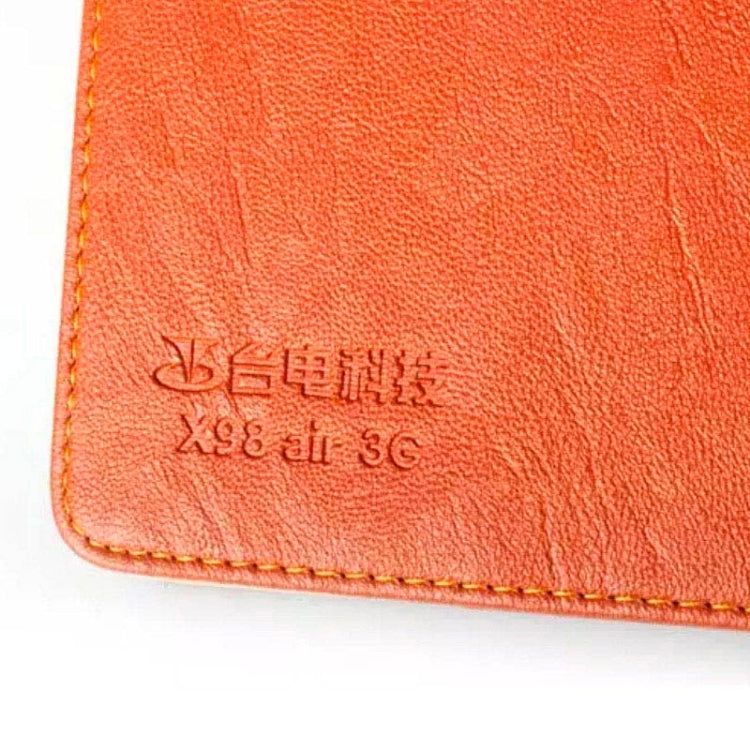 Horizontal Flip Leather Case with Holder for Teclast X98 Air 3G / X98 Air II / X98 Pro Tablet PC, Suitable for S-WMC-0768 / 0800 /0802 / 0817 / 0477(Orange)