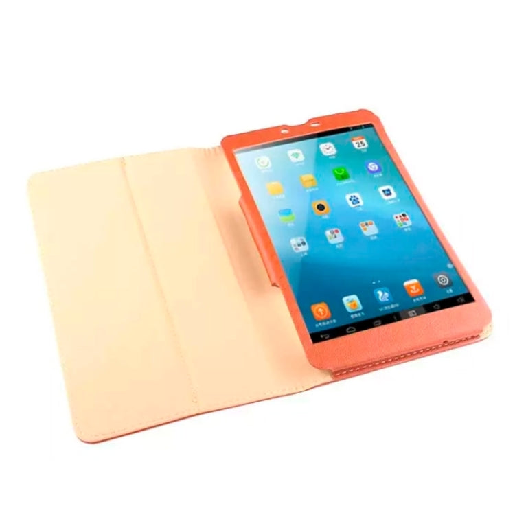 Horizontal Flip Leather Case with Holder for Teclast P80 Tablet PC, Suitable for S-WMC-0798 / S-WMC-0797 / S-WMC-0796(Orange)