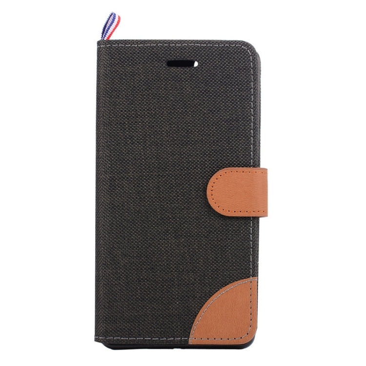 Denim Fabric Leather Case with Holder & Card Slots for Sony Xperia C4