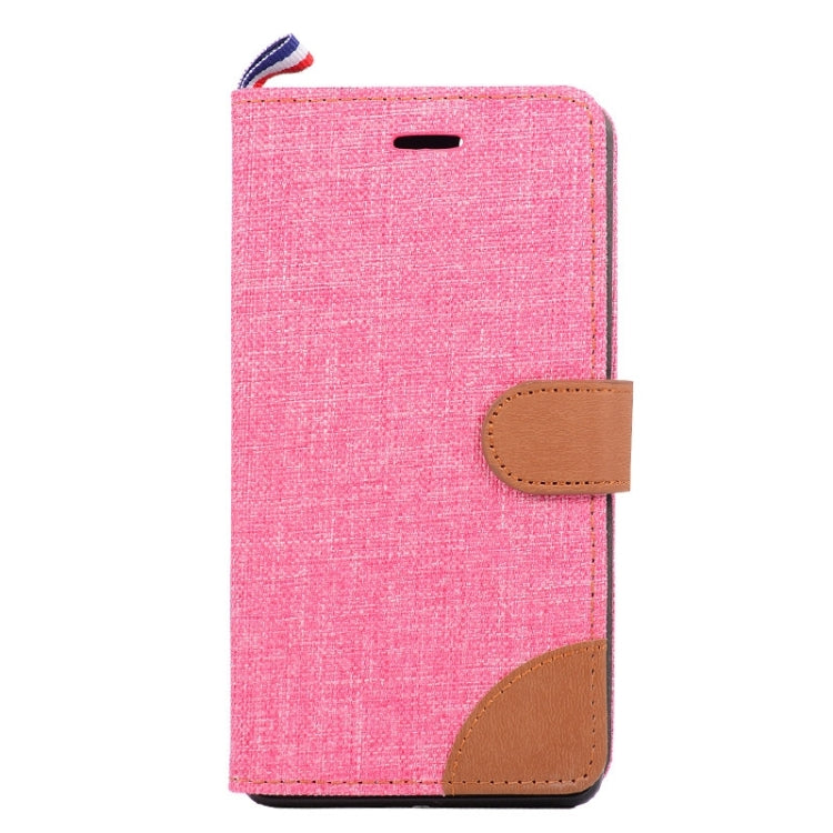 Denim Fabric Leather Case with Holder & Card Slots for Sony Xperia C4