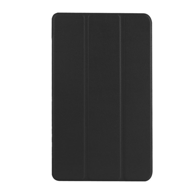 Custer Texture Texture Horizontal Flip Leather Case with 3-folding Holder for Huawei MediaPad M2 8.0