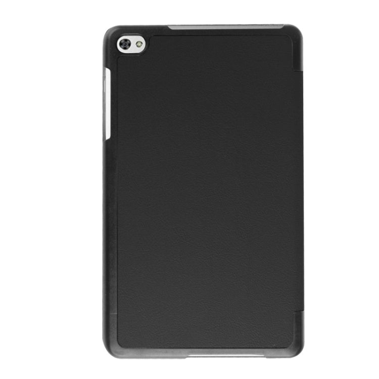 Custer Texture Texture Horizontal Flip Leather Case with 3-folding Holder for Huawei MediaPad M2 8.0